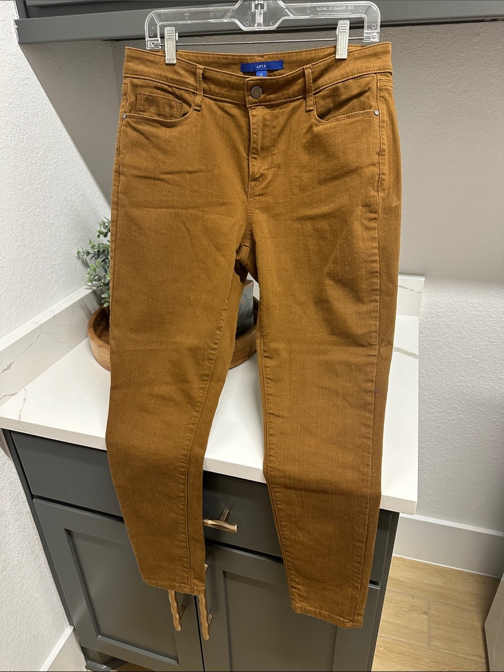 Apt. 9 Women's Skinny Jeans in Warm Brown